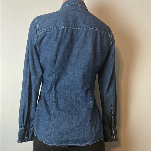J. Crew Trademark 100%Cotton Long Sleeve Button Down Women's Size S - Picture 6 of 8